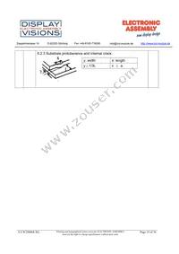 EA W256064-XGLG Datasheet Page 19