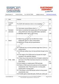 EA W256064-XGLG Datasheet Page 20