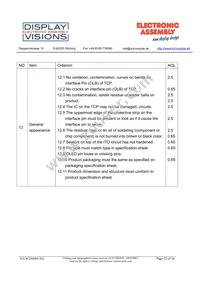 EA W256064-XGLG Datasheet Page 22