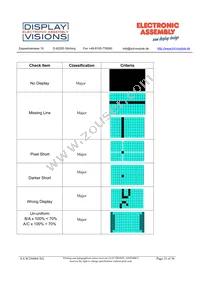 EA W256064-XGLG Datasheet Page 23