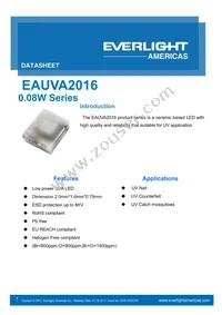 EAUVA2016IJ4 Datasheet Cover