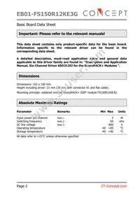 EB01-FS150R12KE3G Datasheet Page 2