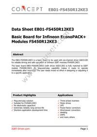 EB01-FS450R12KE3 Datasheet Cover