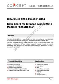 EB01-FS450R12KE4 Datasheet Cover