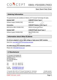 EB01-FS450R17KE3 Datasheet Page 5