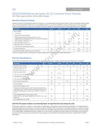 EBVW025A0B9641-PZ Datasheet Page 2