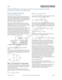 EBVW025A0B9641-PZ Datasheet Page 9