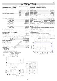 EC2SA-48D05N Datasheet Page 2