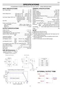 EC3SB-48D15 Datasheet Page 2
