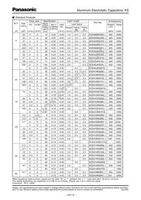 ECE-A1HKK010 Datasheet Page 2