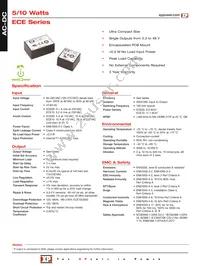 ECE10US15 Datasheet Cover