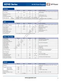 ECF40US36 Datasheet Page 2