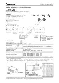 ECH-U01273GX5 Datasheet Cover