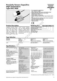 ECH3010PPAT-1 Datasheet Cover