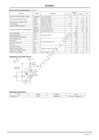 ECH8652-TL-H Datasheet Page 2