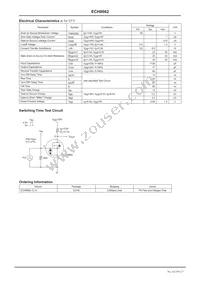 ECH8662-TL-H Datasheet Page 2