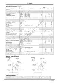 ECH8668-TL-H Datasheet Page 2