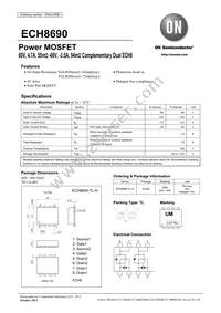 ECH8690-TL-H Datasheet Cover