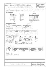 ECJ-0EBFJ105K Datasheet Page 2