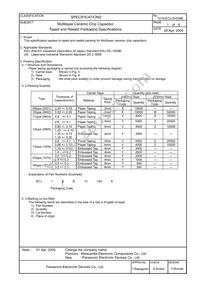 ECJ-1VBFJ225K Datasheet Page 20