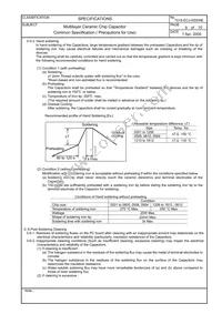 ECJ-1VBFJ475K Datasheet Page 17