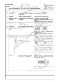 ECJ-3YF1C106Z Datasheet Page 5