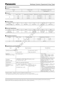 ECJ-UVB1A105M Datasheet Page 2