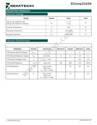 ECLAMP2342N.TCT Datasheet Page 2