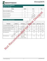 ECLAMP2357N.TCT Datasheet Page 2