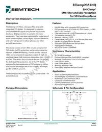 ECLAMP2357NQTLT Datasheet Cover