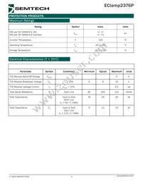 ECLAMP2376P.TCT Datasheet Page 2