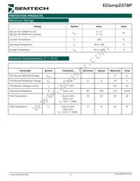 ECLAMP2378P.TCT Datasheet Page 2