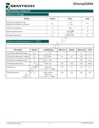 ECLAMP2384K.TCT Datasheet Page 2