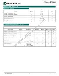 ECLAMP2388K.TCT Datasheet Page 2