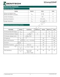 ECLAMP2394P.TCT Datasheet Page 2