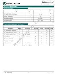 ECLAMP2410P.TCT Datasheet Page 3