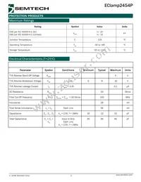 ECLAMP2454P.TCT Datasheet Page 2