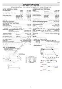 ECLB40W-48D15 Datasheet Page 2