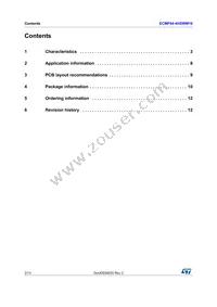 ECMF04-4HSWM10 Datasheet Page 2