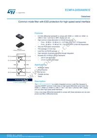 ECMF4-2450A60N10 Datasheet Cover