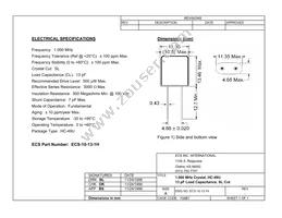 ECS-10-13-1H Datasheet Cover