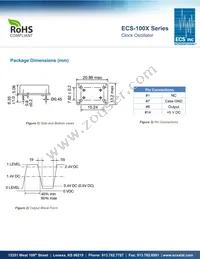 ECS-100AX-196.6 Datasheet Page 2