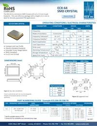 ECS-120-20-23B Datasheet Cover