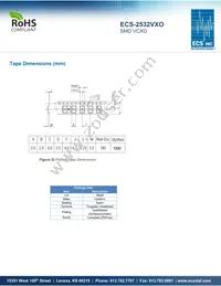 ECS-2532VXO-270B-2.8 Datasheet Page 3