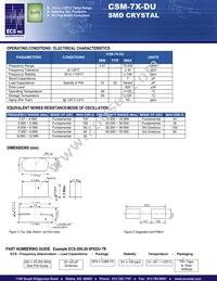 ECS-270-20-5PXDU-F-TR Datasheet Cover