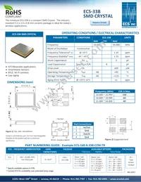 ECS-480-8-33B-CWN-TR Datasheet Cover