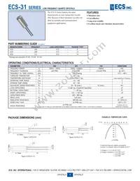 ECS-.750-12.5-13 Datasheet Cover