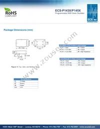 ECS-P145-BX Datasheet Page 2