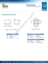 ECS-UPO-3X5-FXT Datasheet Page 2