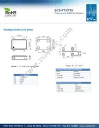 ECS-UPO-5X7-2 Datasheet Page 2